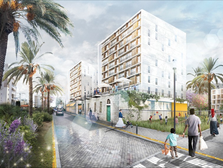 מנהלת התחדשות עירונית וארגון נציגות דיירים מתחם החלוץ לוד